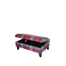 Poppy Legged Ottoman