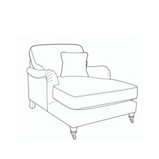 Dorchester Lounger Chair in Fabric Dorchester Lounger Chair in Fabric