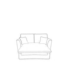 Hannah 3 Seater 140cm Sofabed in Fabric Hannah 3 Seater 140cm Sofabed in Fabric