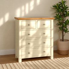 Arundel Ivory 2 Over 3 Chest