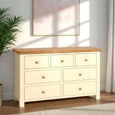 Arundel Ivory 3 Over 4 Chest