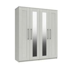 Avebury 4 Door Robe with 2 Mirrors Avebury 4 Door Robe with 2 Mirrors