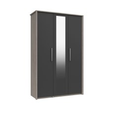 Foxbury Tall 3 Door Robe with Mirror