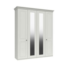 Horton Tall 4 Door Robe with 2 Mirrors