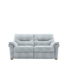 G Plan Seattle 2.5 Seater Sofa with Show Wood in Fabric