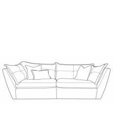 Mason 4 Seater Sofa in Fabric Mason 4 Seater Sofa in Fabric