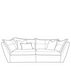 Mason 3 Seater Sofa in Fabric Mason 3 Seater Sofa in Fabric