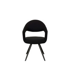 Jasmine Black Arm Chair Pair