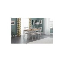Pair Of Hadspen Dining Chairs In Oak and Elephant Grey Pair Of Hadspen Dining Chairs In Oak and Elephant Grey