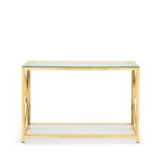 Kilver Lamp Table - Gold Kilver Lamp Table - Gold