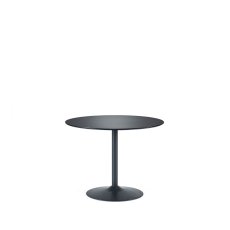 Bistro I 80cm Round Black Table