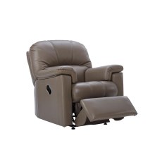 G Plan Chloe Small Recliner Chair in Leather