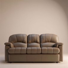 G Plan Chloe Small 3 Seater Sofa in Leather