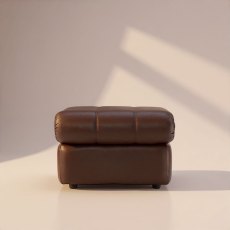 G Plan Chloe Footstool in Leather