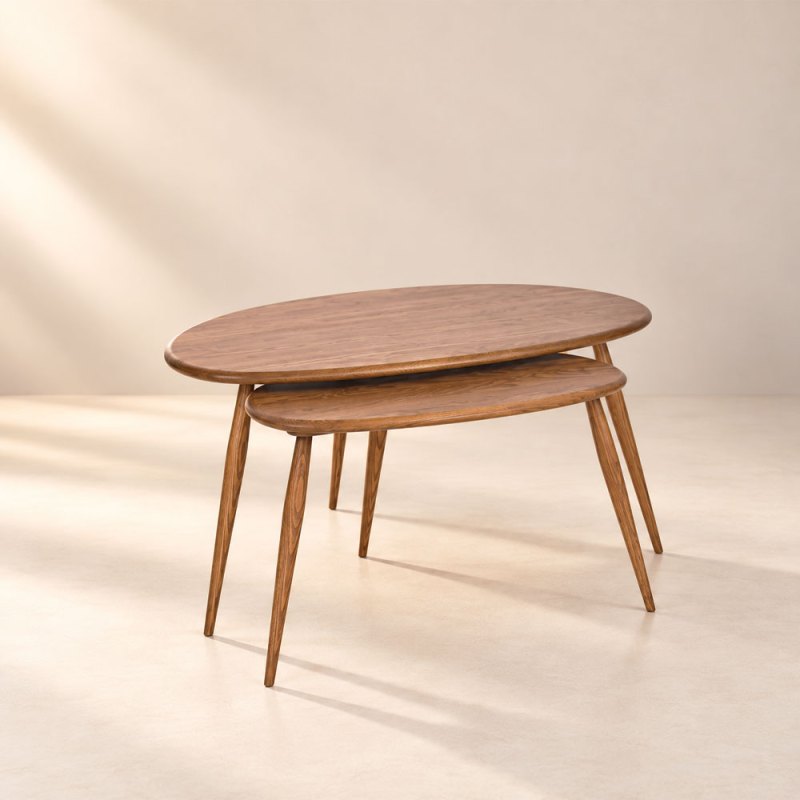 Pebble Nest Of Coffee Tables Main Image HF