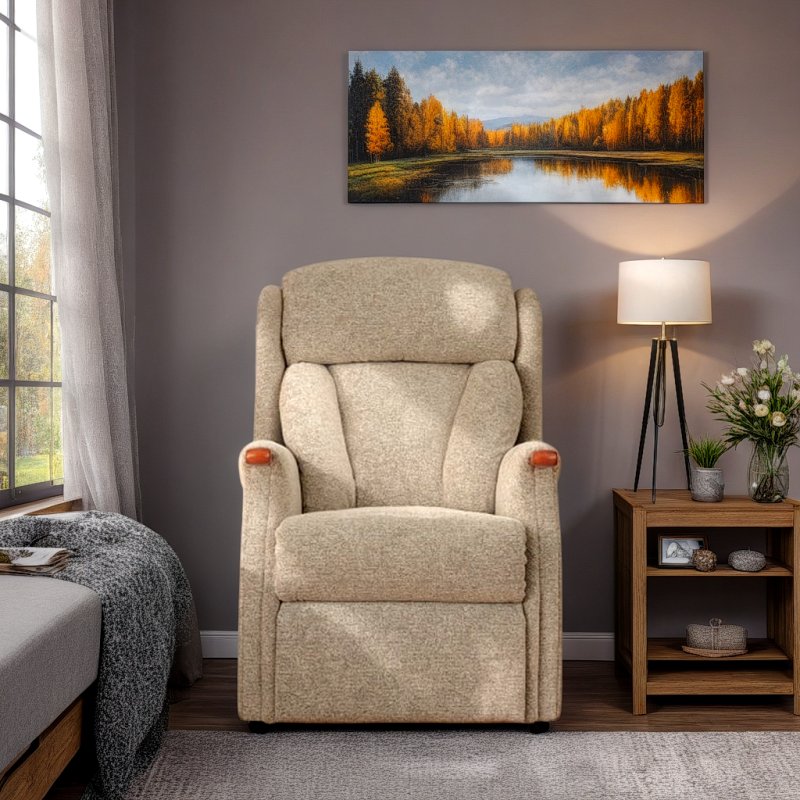 Celebrity Celebrity Canterbury Fixed Chair in Aquaclean