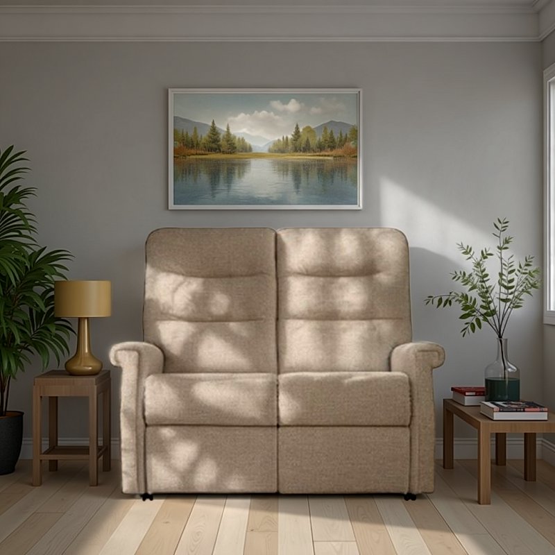 Celebrity Celebrity Sandhurst 2 Seater Recliner in Aquaclean