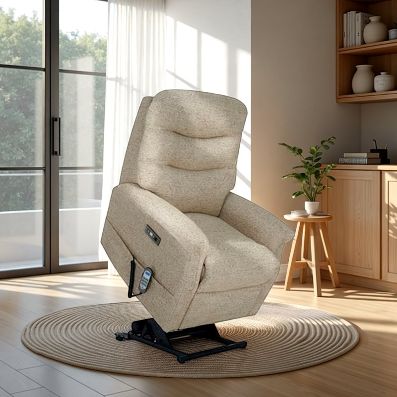 Celebrity Celebrity Hollingwell Standard Riser Recliner in Aquaclean