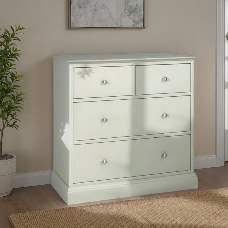 Bentley Designs Ashby Cotton 2+2 Drawer Chest
