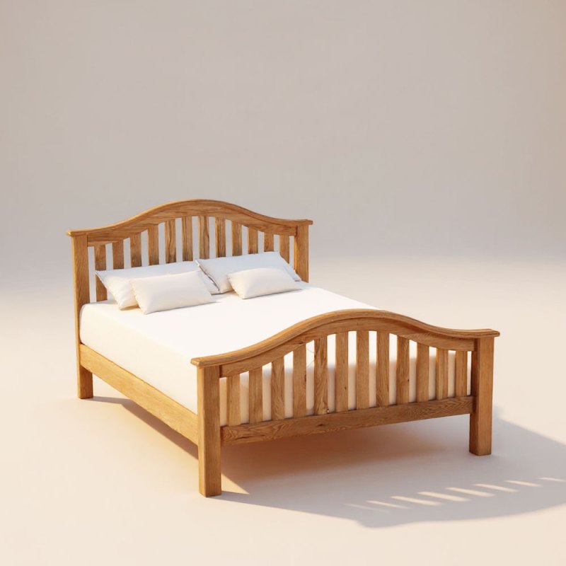 Salisbury Classic King Bed Frame Main Image HF