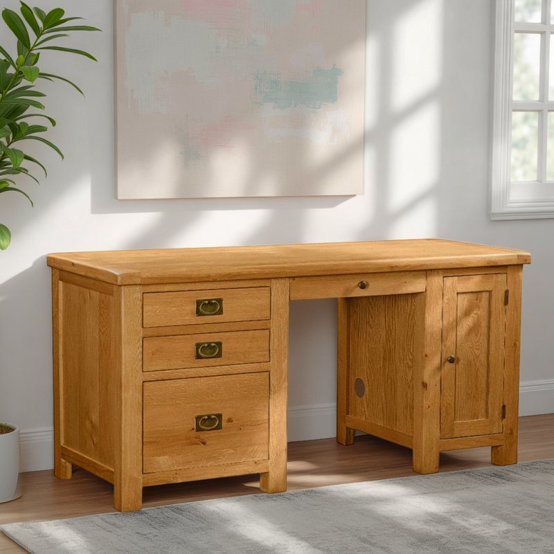 Global Home Salisbury Double Desk