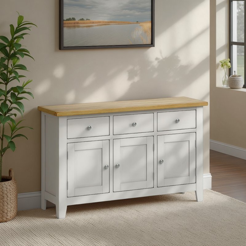 Global Home Guildford 3 Door Large Sideboard