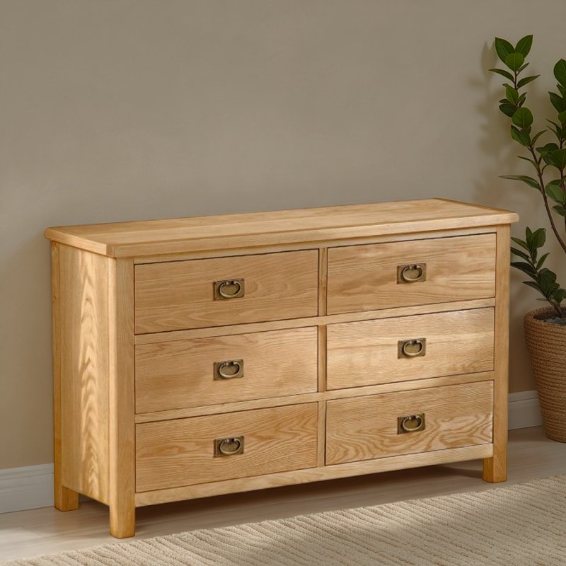 Global Home Salisbury Lite 6 Drawer Chest