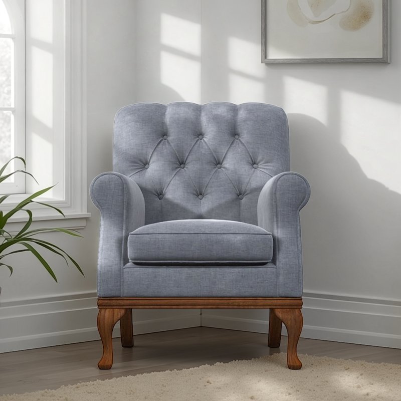 Old Charm Burnham Armchair in Fabric