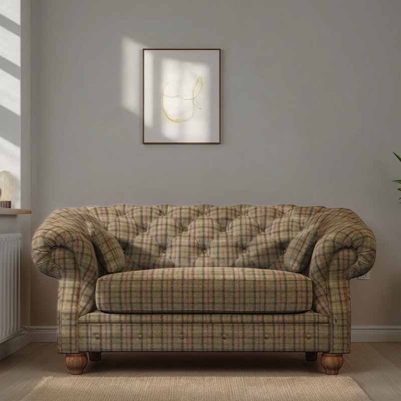 Old Charm Deepdale Love Seat in Fabric