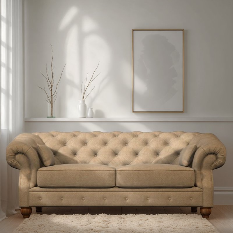 Old Charm Deepdale Medium Sofa in Fabric