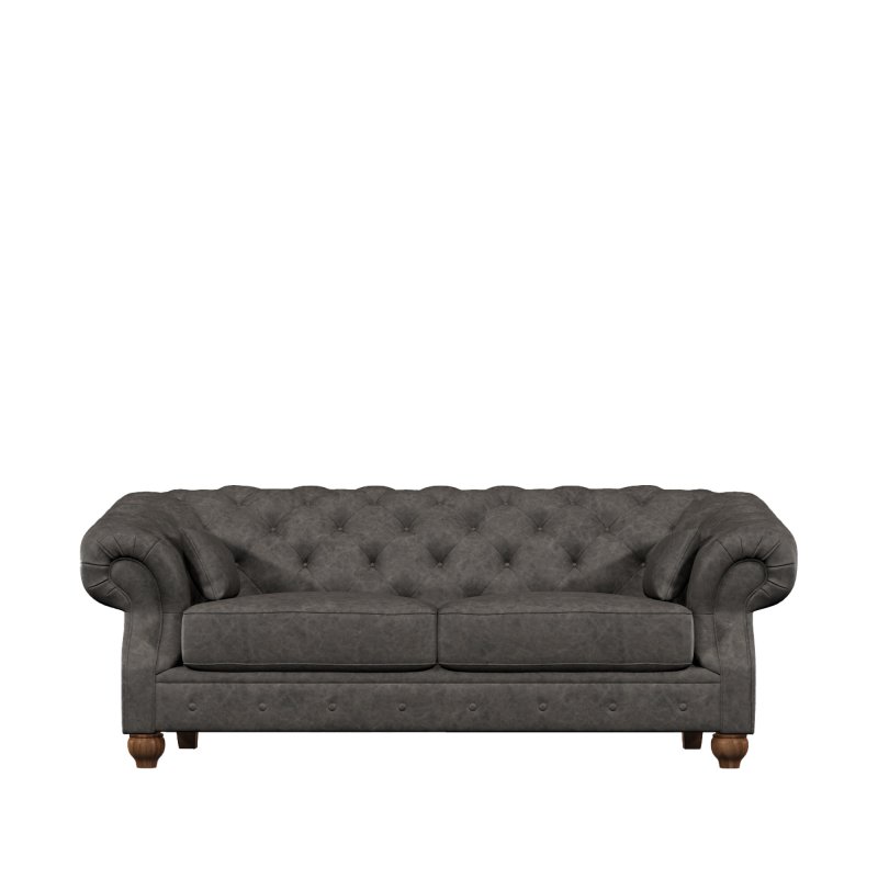 Old Charm Deepdale Medium Sofa in Leather