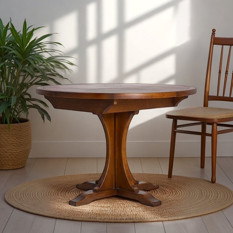 Old Charm Old Charm Lichfield Round Extending Dining Table