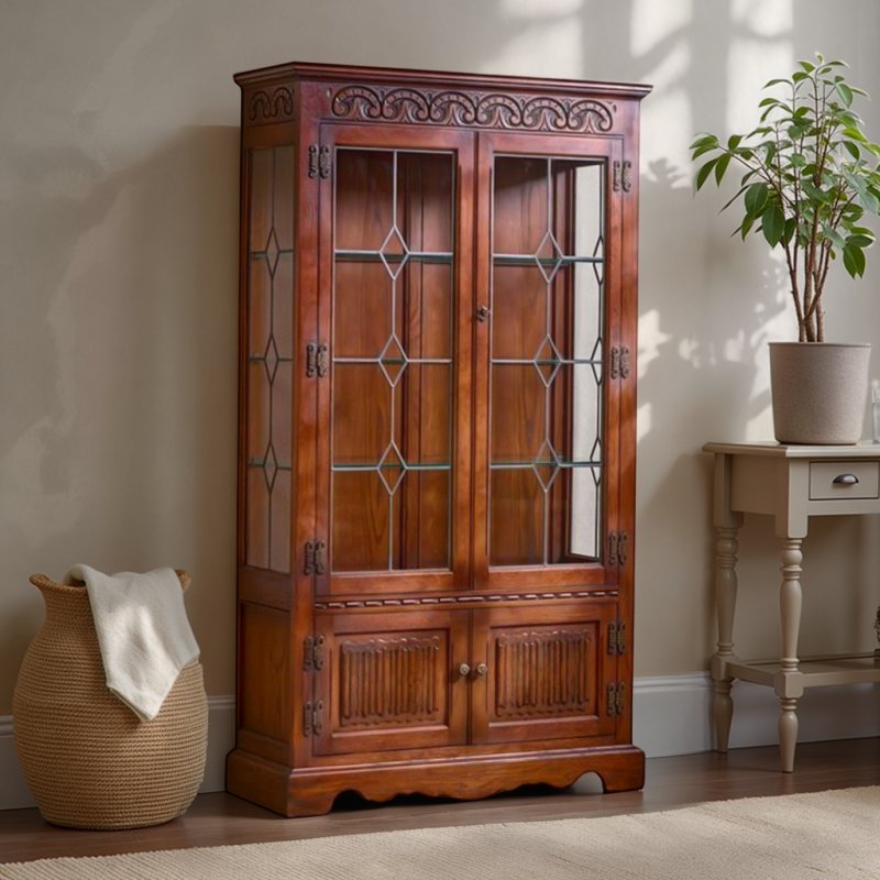 Old Charm Old Charm Display Cabinet