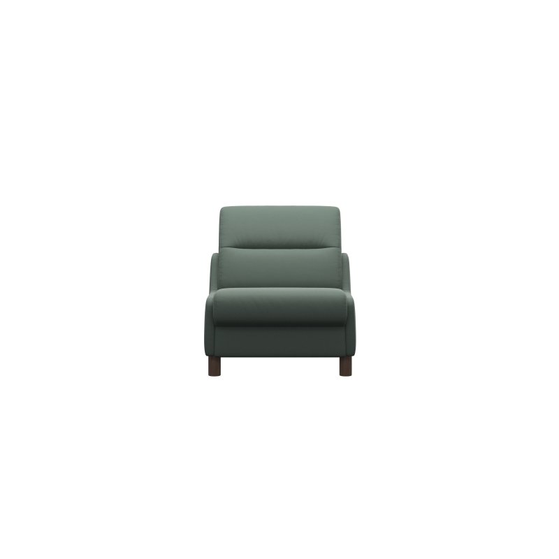Stressless Stressless Fiona Chair With Wood Arms, In Leather