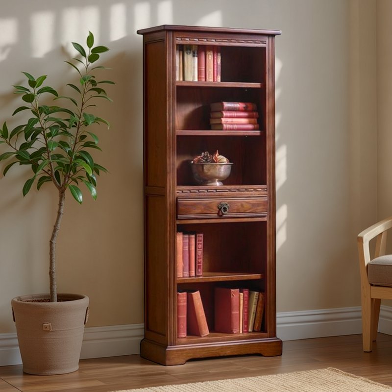 Old Charm Old Charm Narrow Bookcase