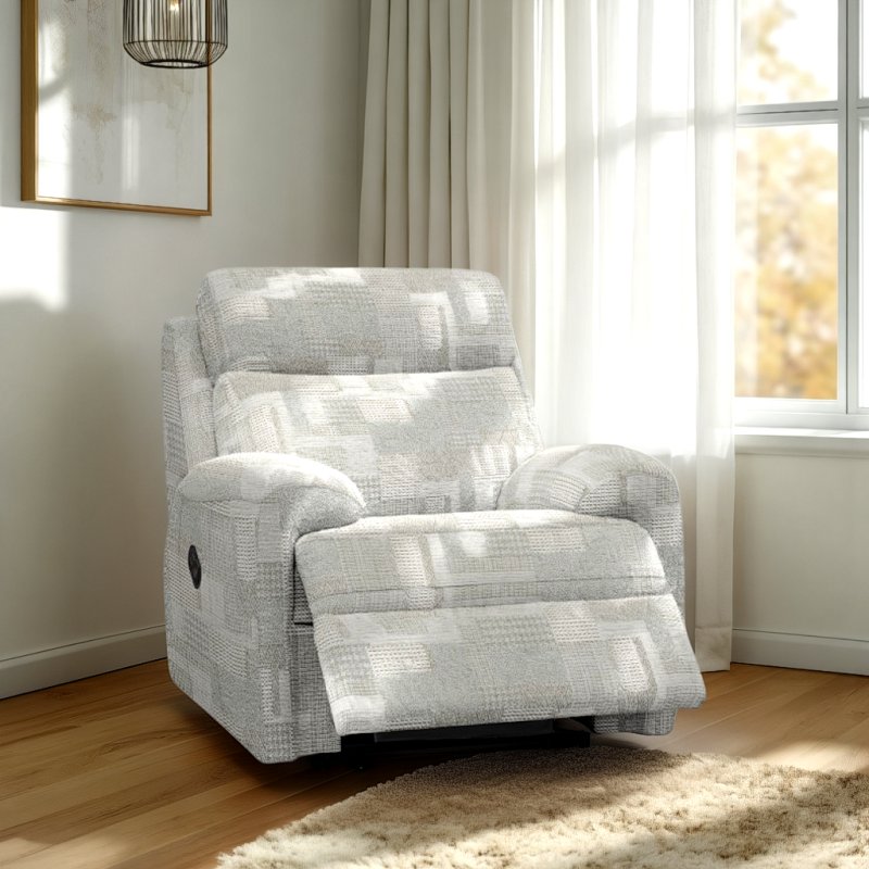 G Plan G Plan Hardy Manual Recliner Chair In Fabric