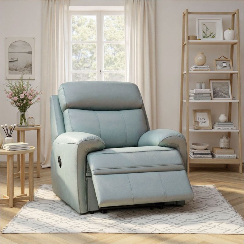 G Plan G Plan Hardy Manual Recliner Chair In Leather