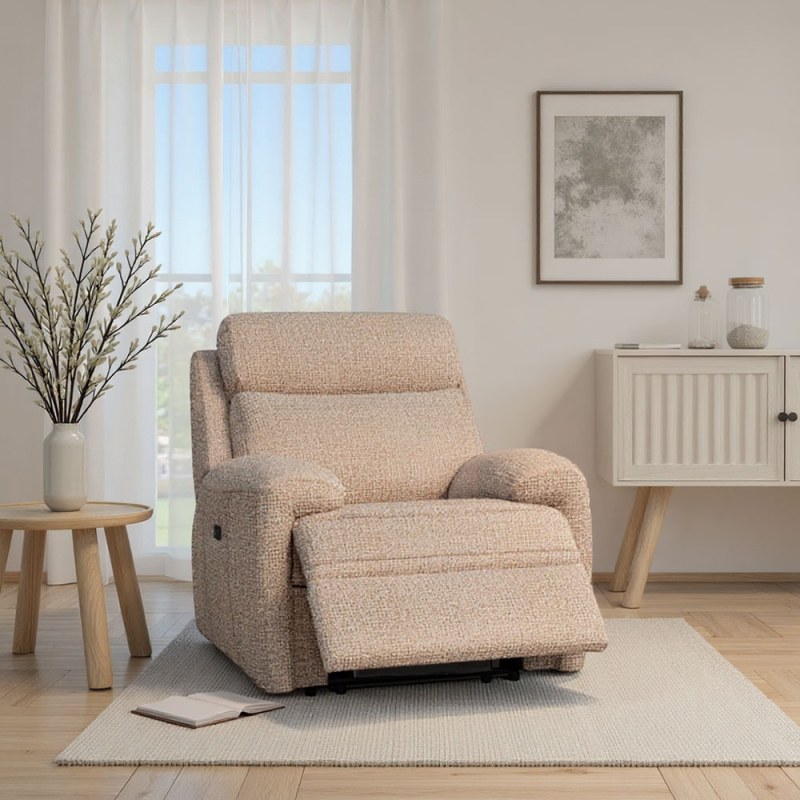 G Plan G Plan Hardy Power Recliner Chair In Fabric