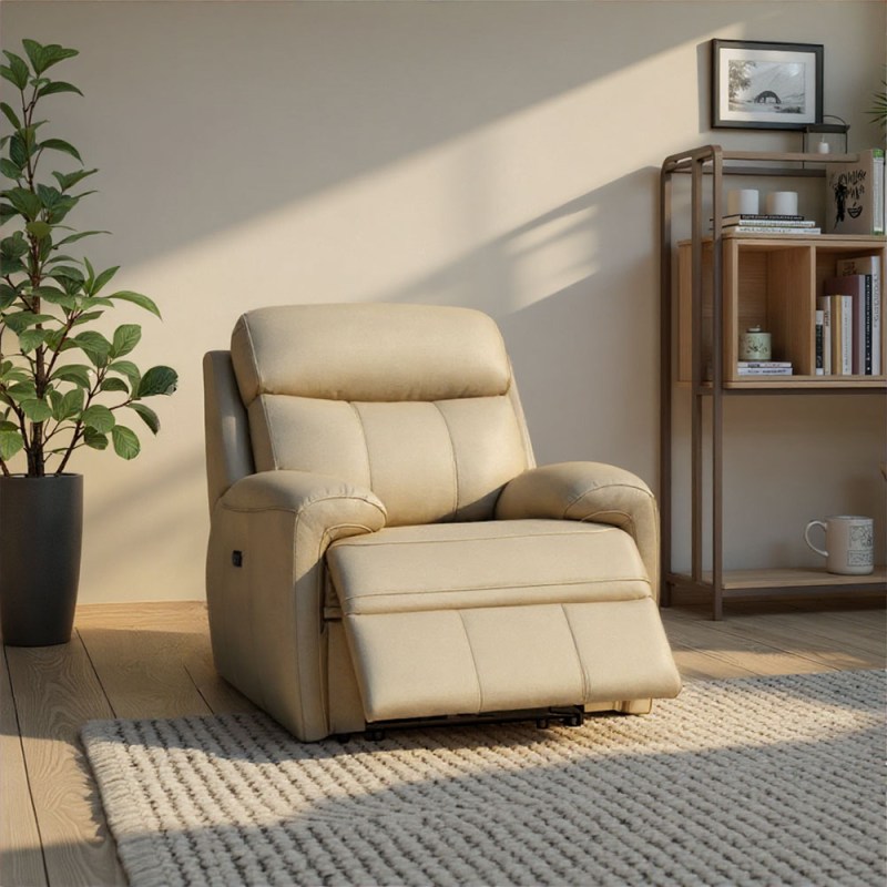 G Plan G Plan Hardy Power Recliner Chair In Leather
