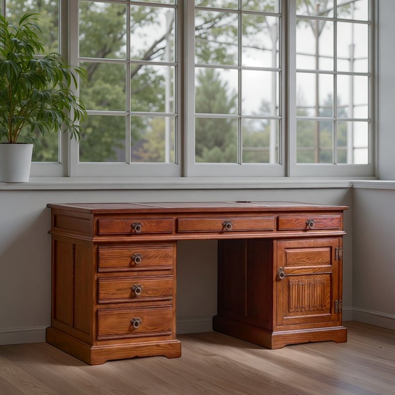 Old Charm Old Charm Pedestal Desk