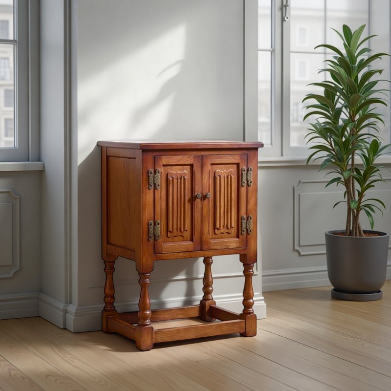 Old Charm Old Charm Pedestal Cabinet 1582