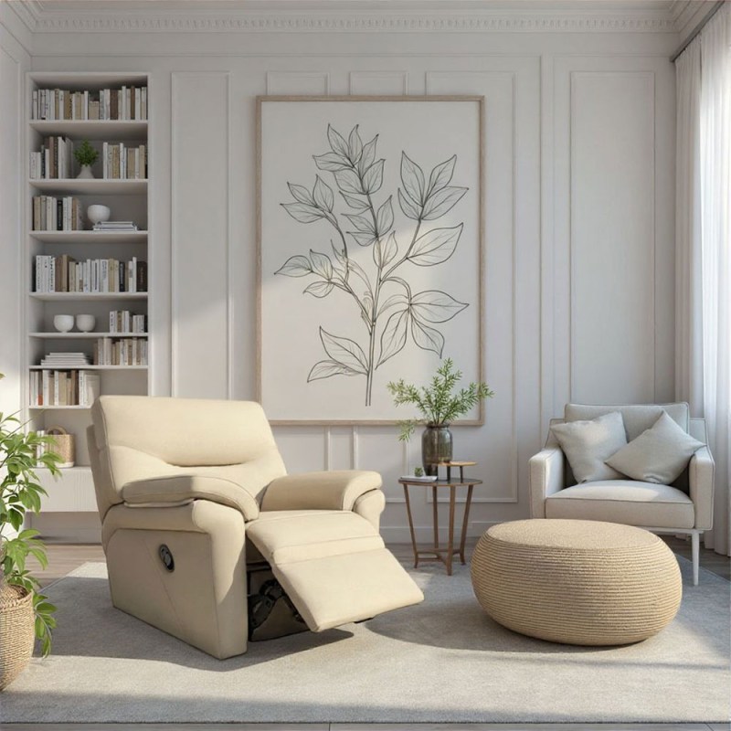 G Plan G Plan Seattle Recliner Chair in Leather