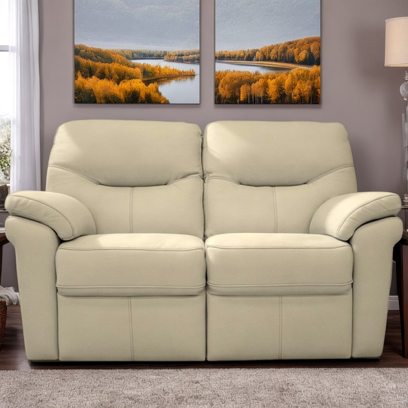 G Plan G Plan Seattle 2 Seater Heated Seat Sofa in Leather