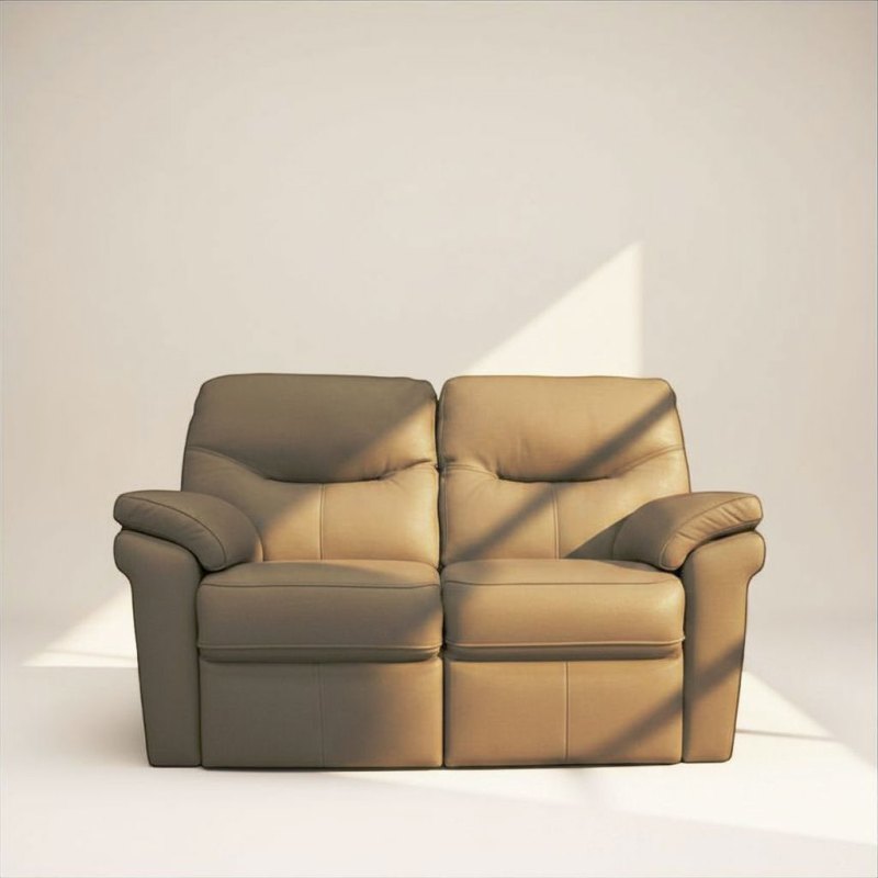 Seattle 2 Seater Leather Main Image HF
