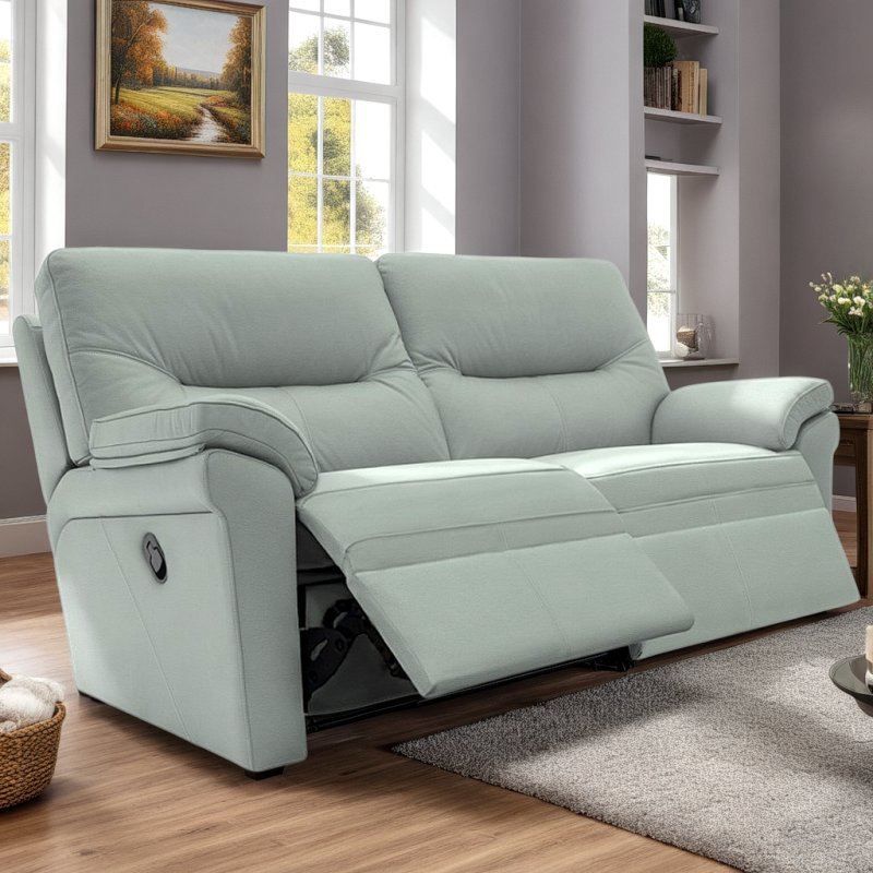 G Plan G Plan Seattle 2 Seater Heated Seat Double Recliner in Leather