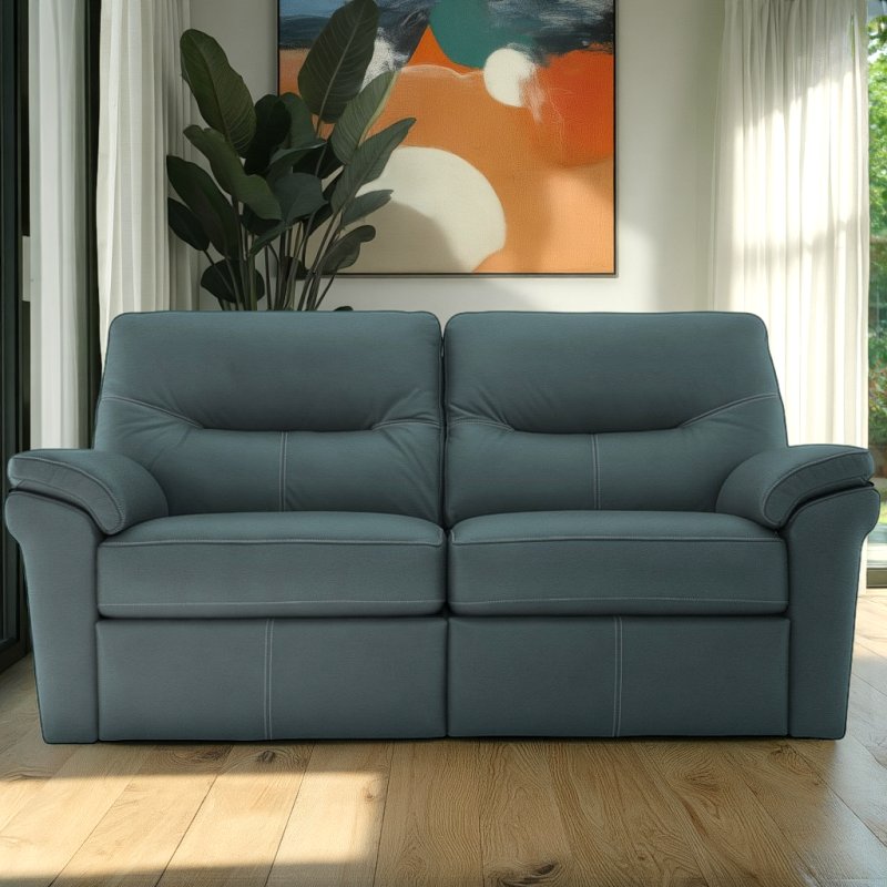 G Plan G Plan Seattle 2.5 Seater Heated Seat Sofa in Leather