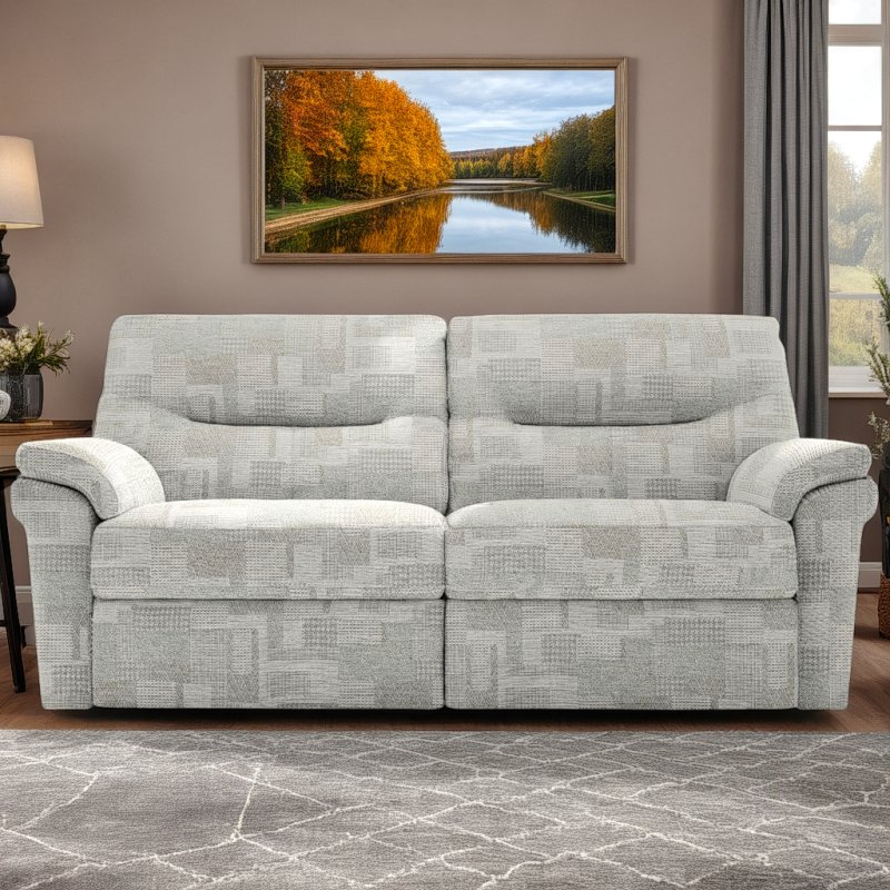 G Plan G Plan Seattle 3 Seater Heated Seat Sofa in Fabric