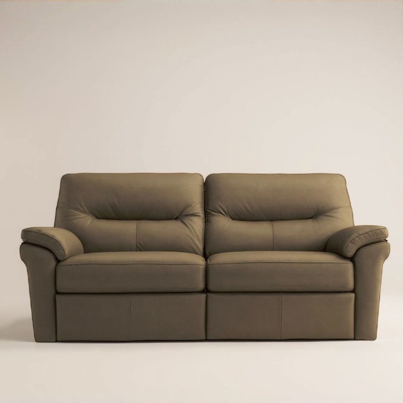 Seattle 3 Seater Leather Main Image HF