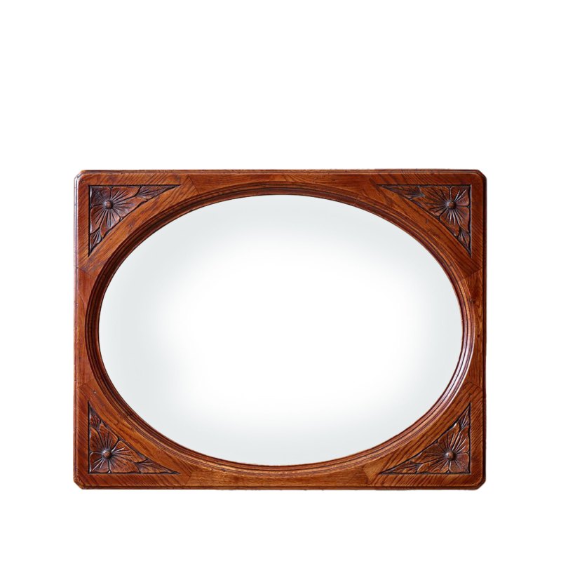 Old Charm Old Charm Oval Wall Mirror
