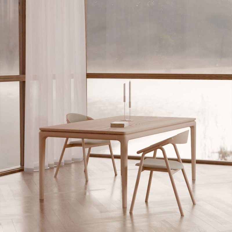 Kristensen Kristensen Floating Dining Table Ash